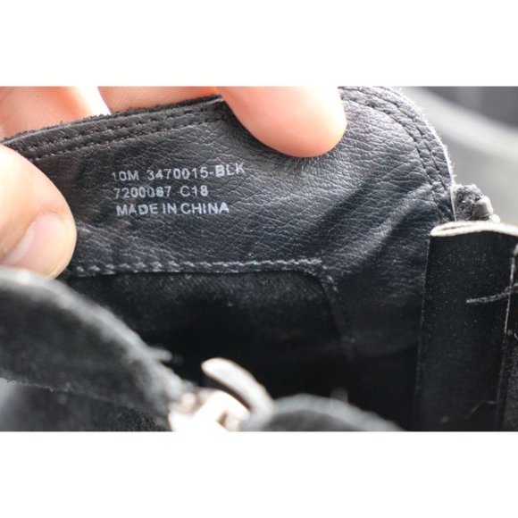 Frye Ankle Boots 3470015 Women's Size 10 M Judy Suede Double Zipper Booties - Picture 3 of 11